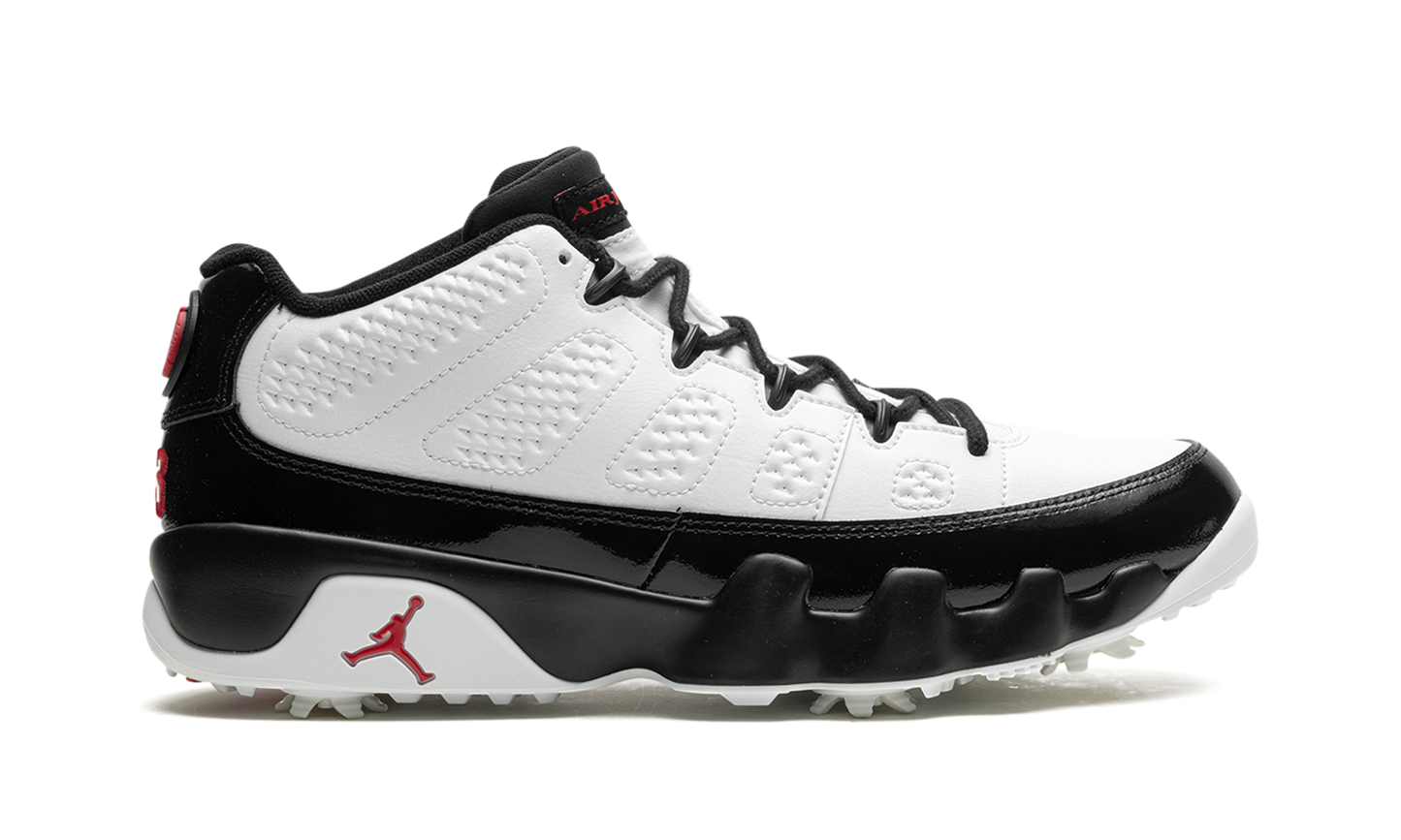 Air Jordan 9 Golf "White Black" FJ5934 100