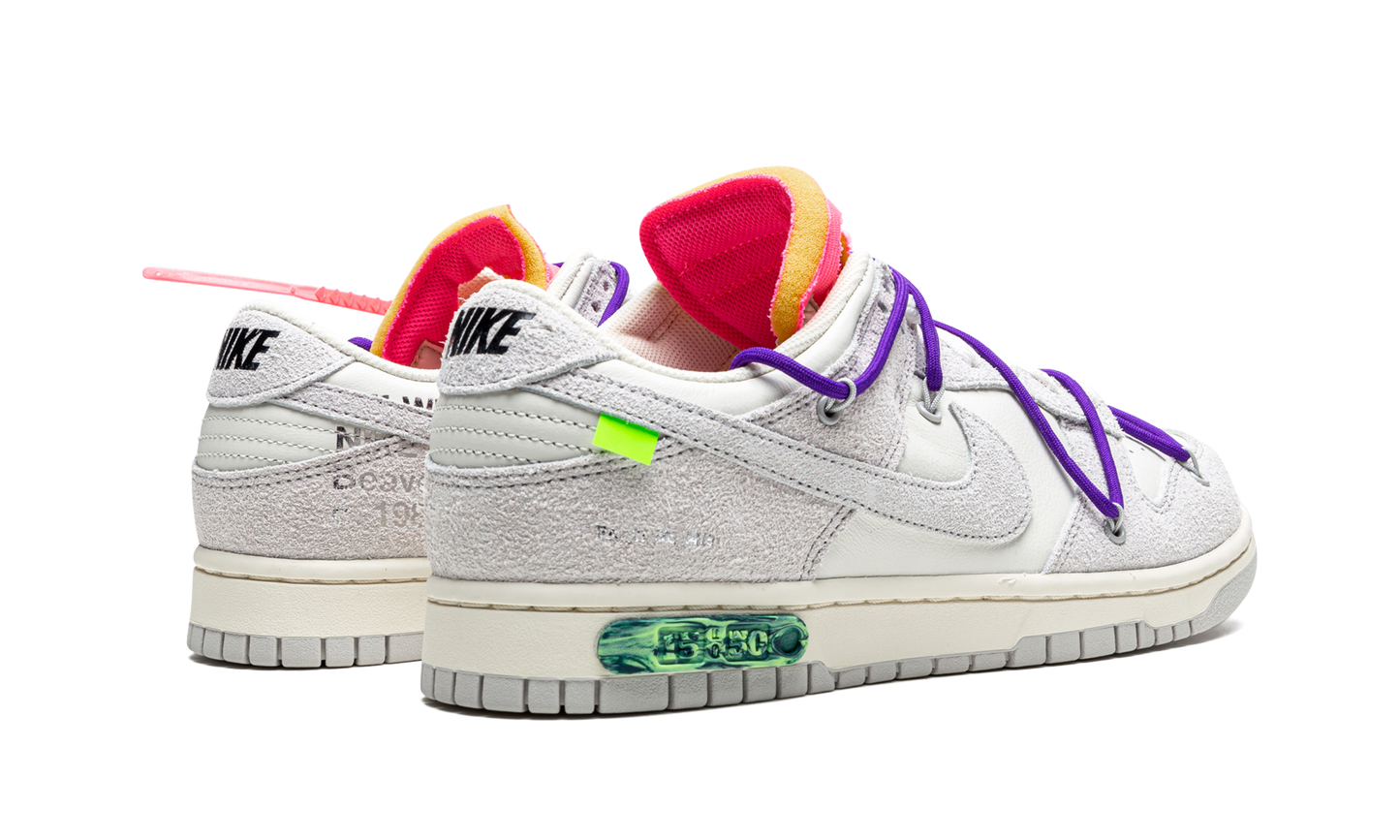 DUNK LOW "Off-White - Lot 15" DJ0950 101