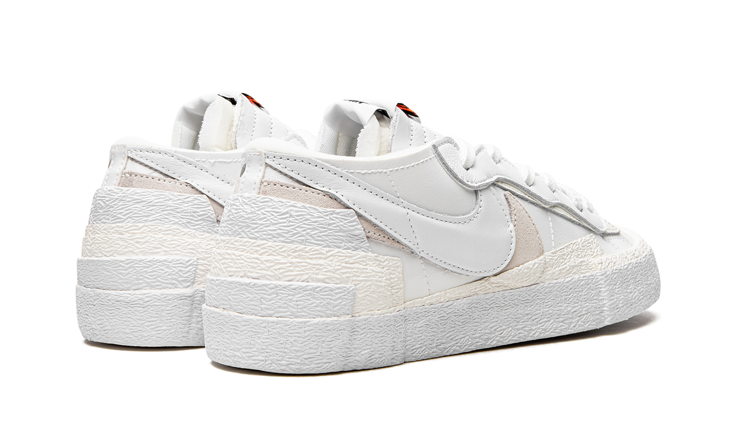 Blazer Low "Sacai - White Patent Leather" DM6443 100