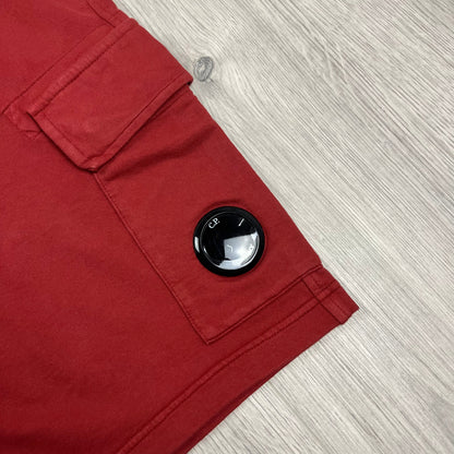 CP Company Jersey Shorts - Ketchup
