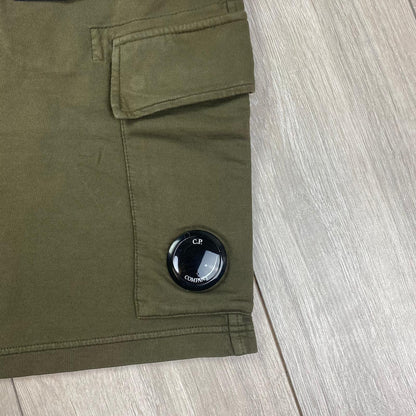 CP Company Jersey Shorts - Ivy Green