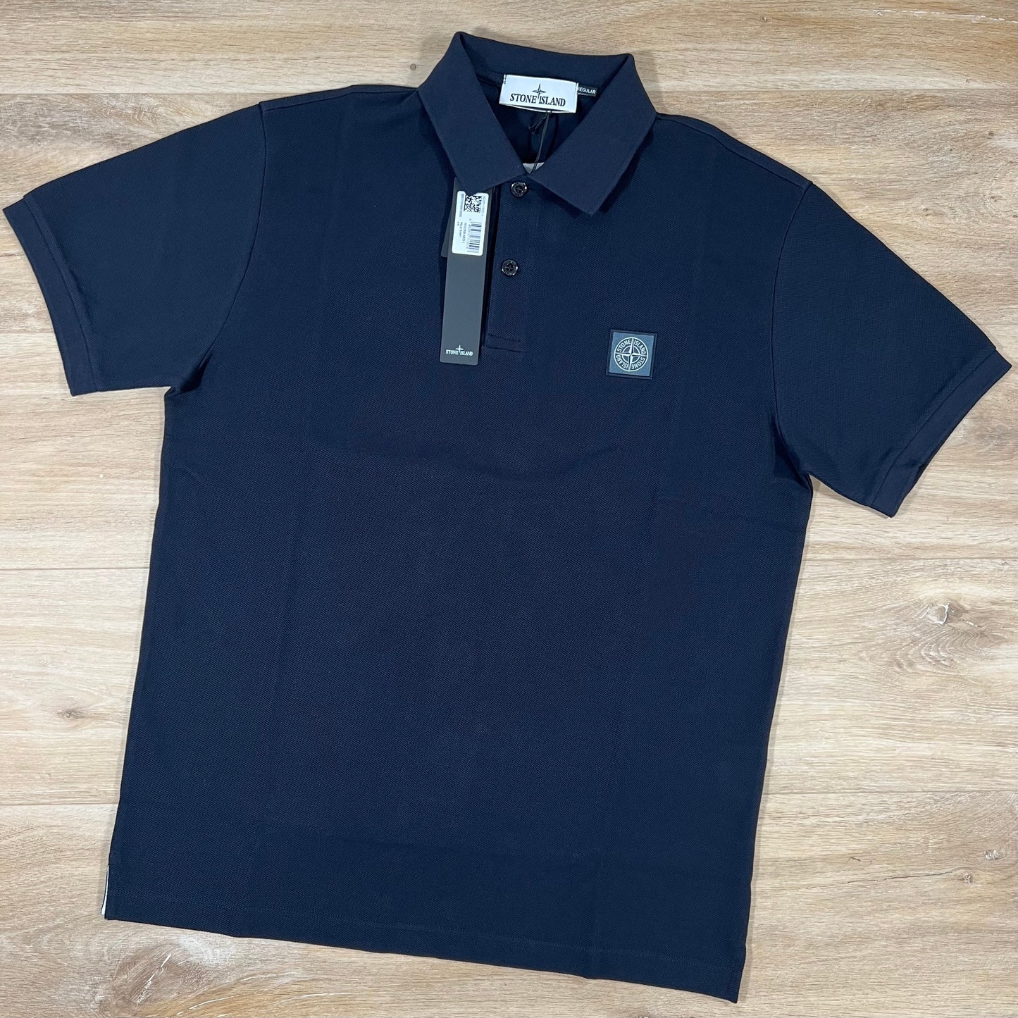 Stone Island Regular Fit Polo Shirt in Navy
