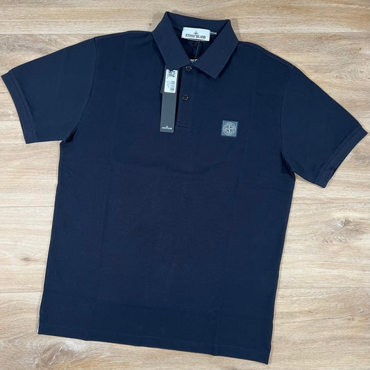 Stone Island Regular Fit Polo Shirt in Navy