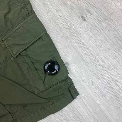 CP Company Cargo Shorts - Bronze Green
