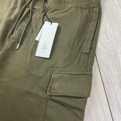 CP Company Jersey Shorts - Ivy Green