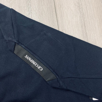 CP Company Raised Fleece Sweatshirt - Navy