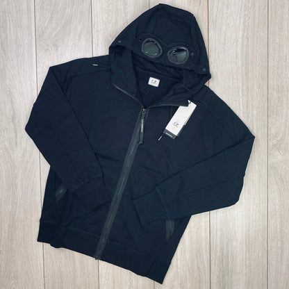 CP Company Raised Fleece Tracksuit - Black