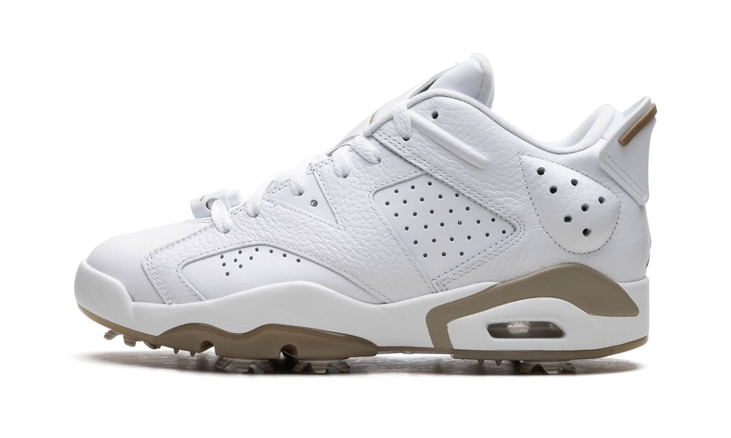 Air Jordan 6 Low Golf "White Khaki"