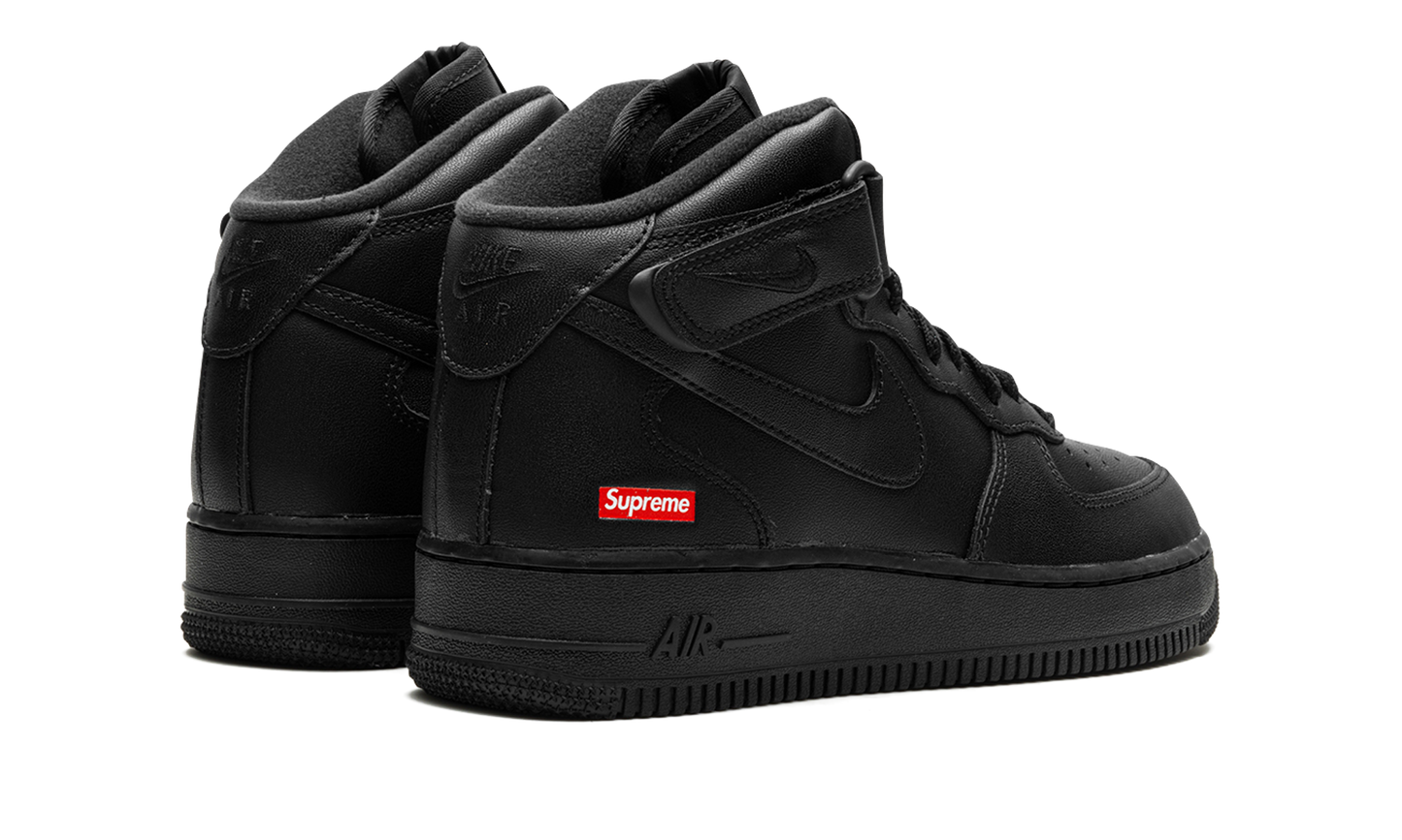 Air Force 1 Mid "Supreme - Mini Box Logo Black" FZ8784 001