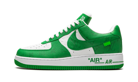 Louis Vuitton Air Force 1 Low "Virgil Abloh - White/Green" 1A9V9U