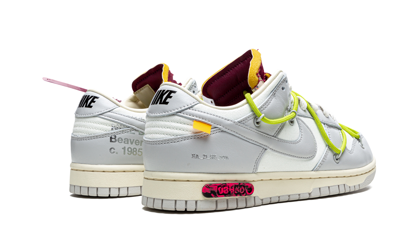 Dunk Low "Off-White - Lot 08" DM1602 106