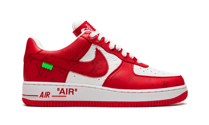 Louis Vuitton Air Force 1 Low "Virgil Abloh - White/Red" 1A9VA9