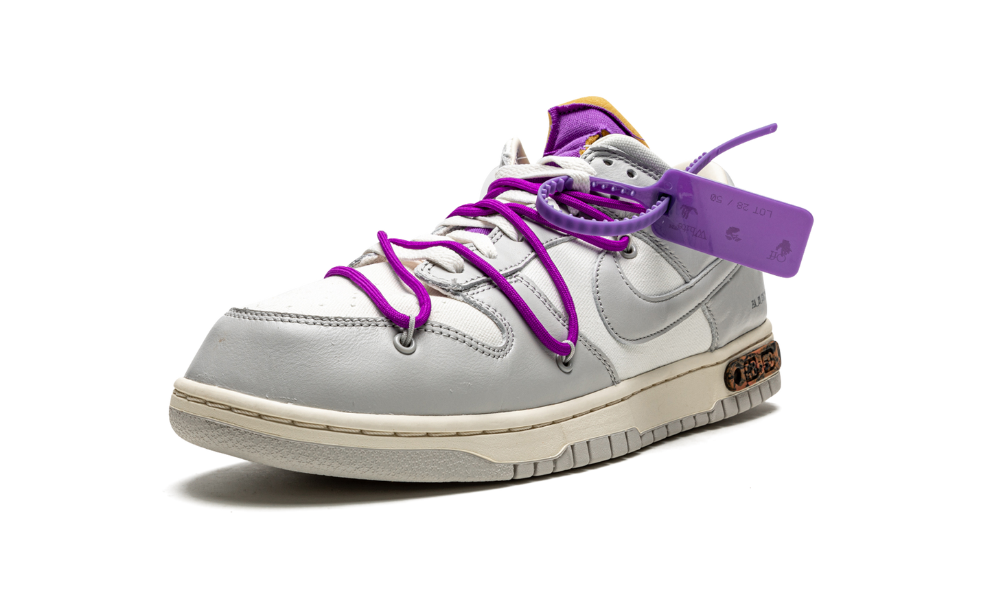 Dunk Low "Off-White - Lot 28" DM1602 111