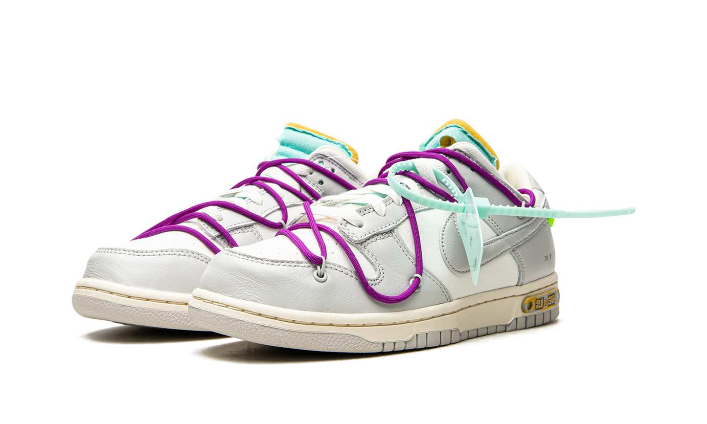 Dunk Low "Off-White - Lot 21" DM1602 100