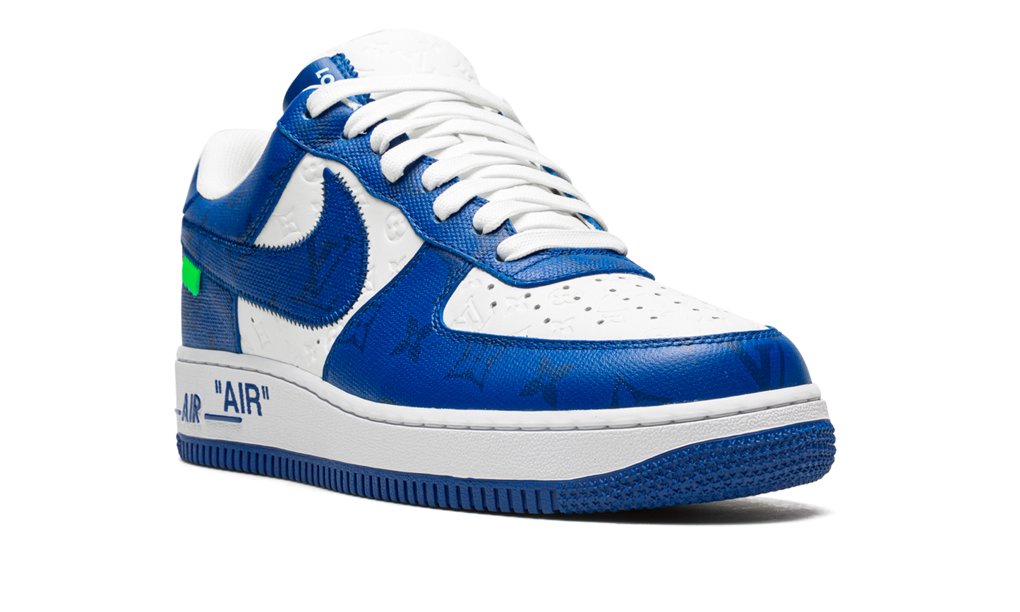 Louis Vuitton Air Force 1 Low "Virgil Abloh - White/Blue" 1A9VAO