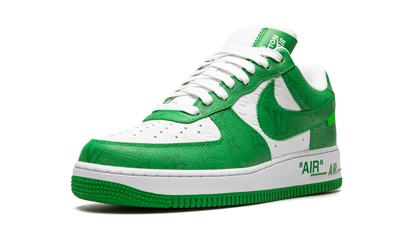 Louis Vuitton Air Force 1 Low "Virgil Abloh - White/Green" 1A9V9U