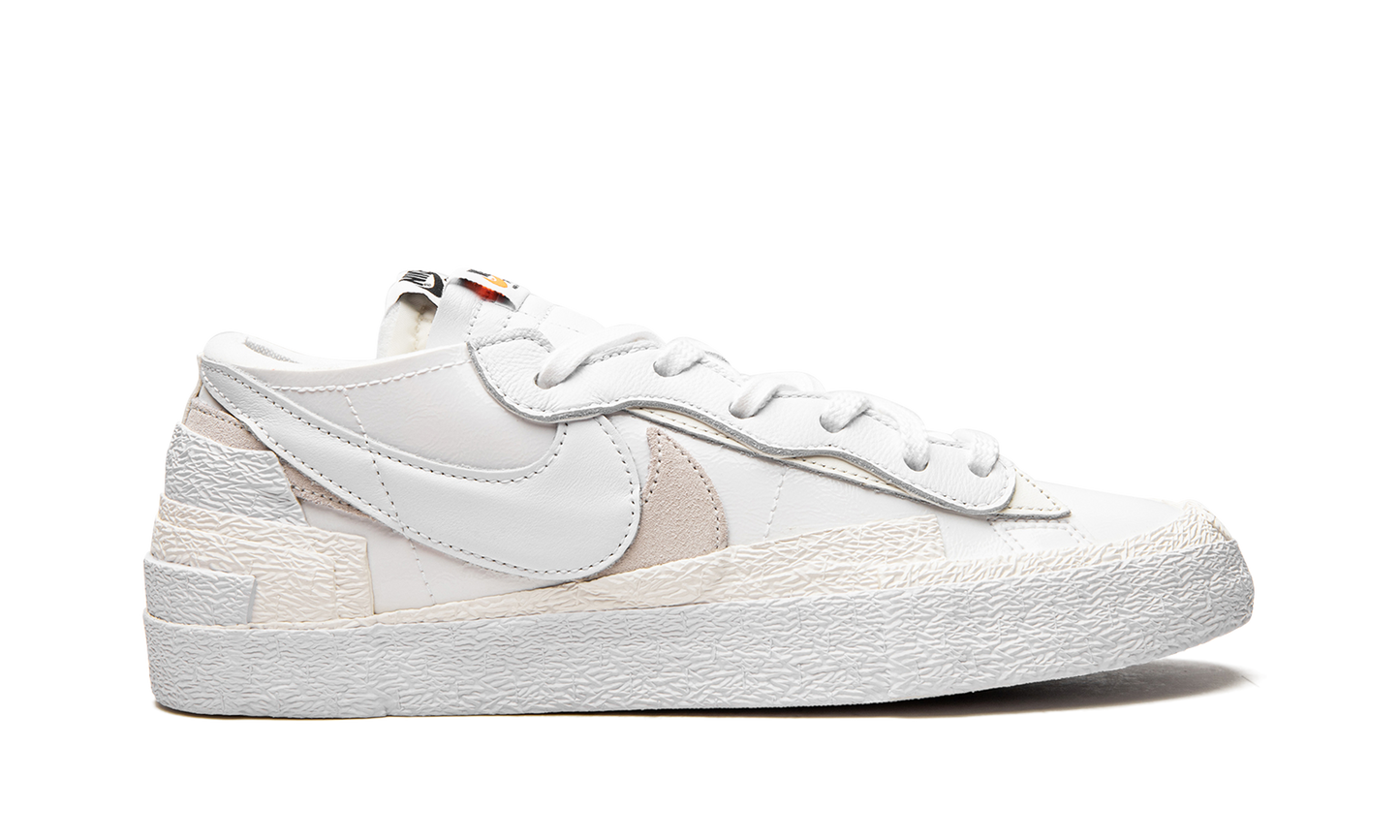 Blazer Low "Sacai - White Patent Leather" DM6443 100