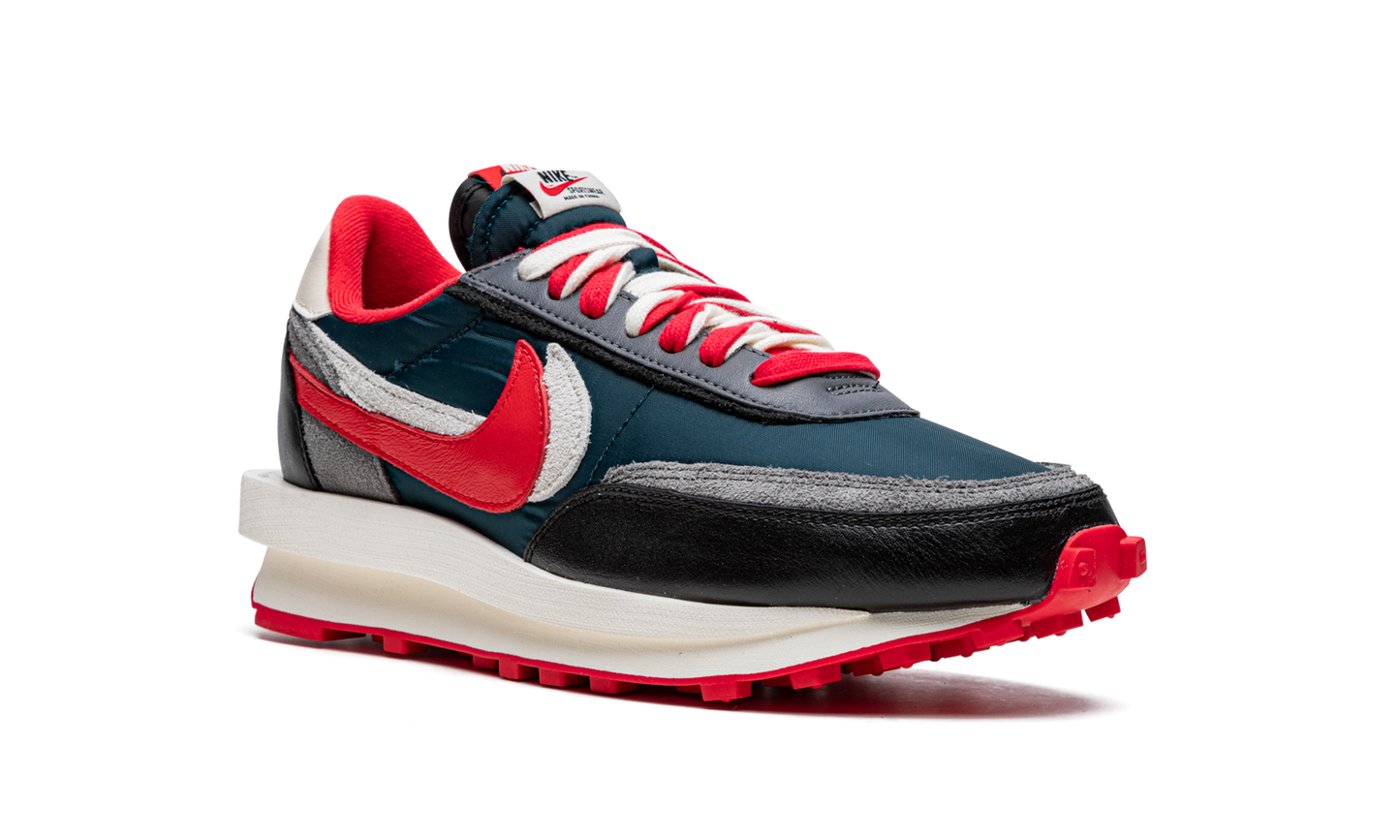 LDWaffle "Undercover x Sacai - Midnight Spruce University Red" DJ4877 300