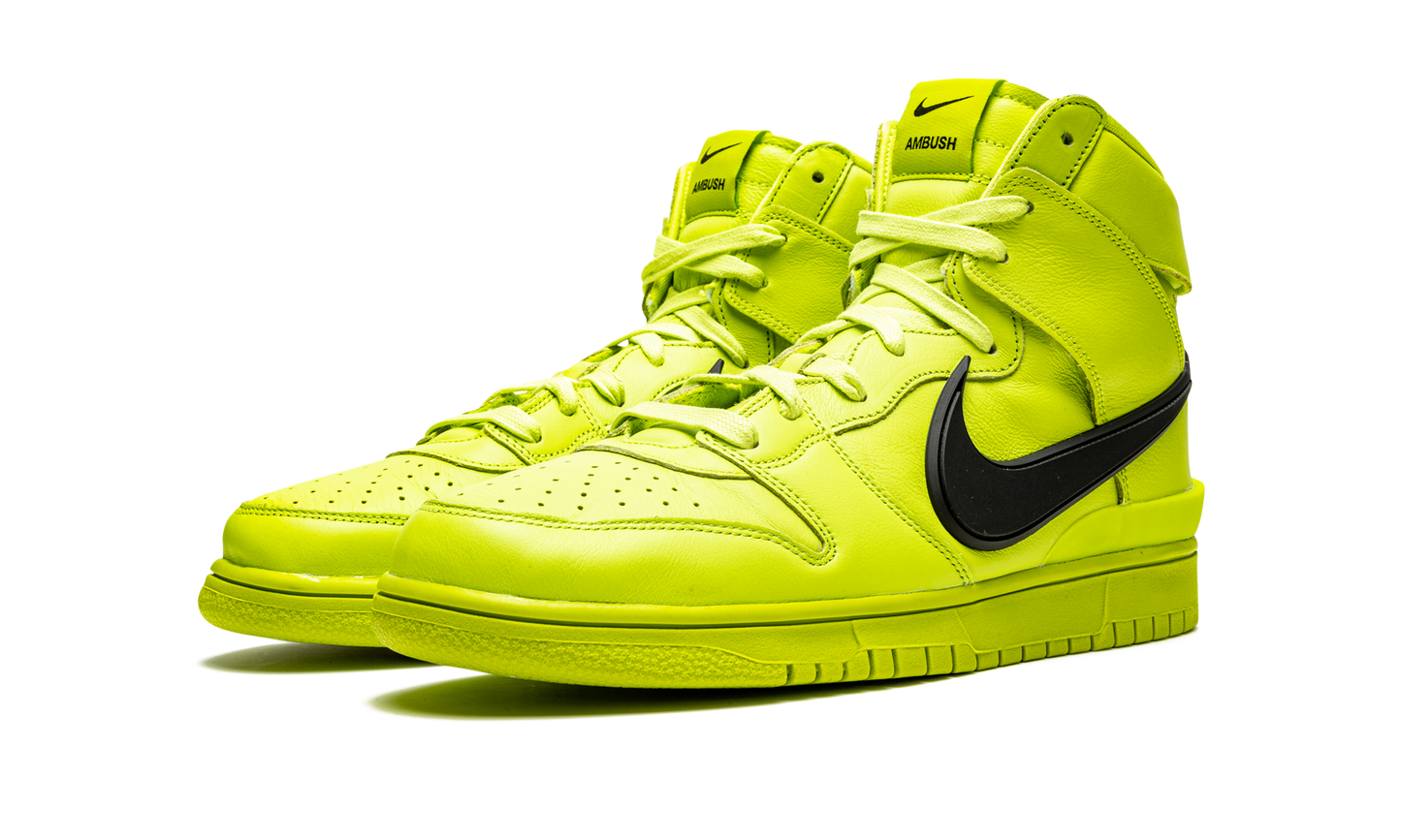 Dunk High "Ambush - Flash Lime" CU7544 300