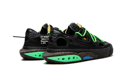 Blazer Low "Off-White - Black / Electro Green" DH7863 001