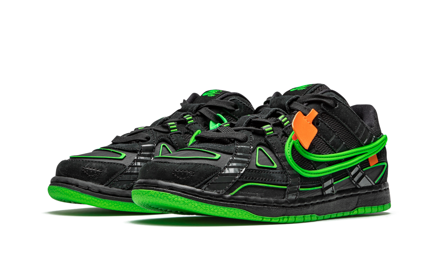 Air Rubber Dunk PS "Off-White - Green Strike" CW7410 001