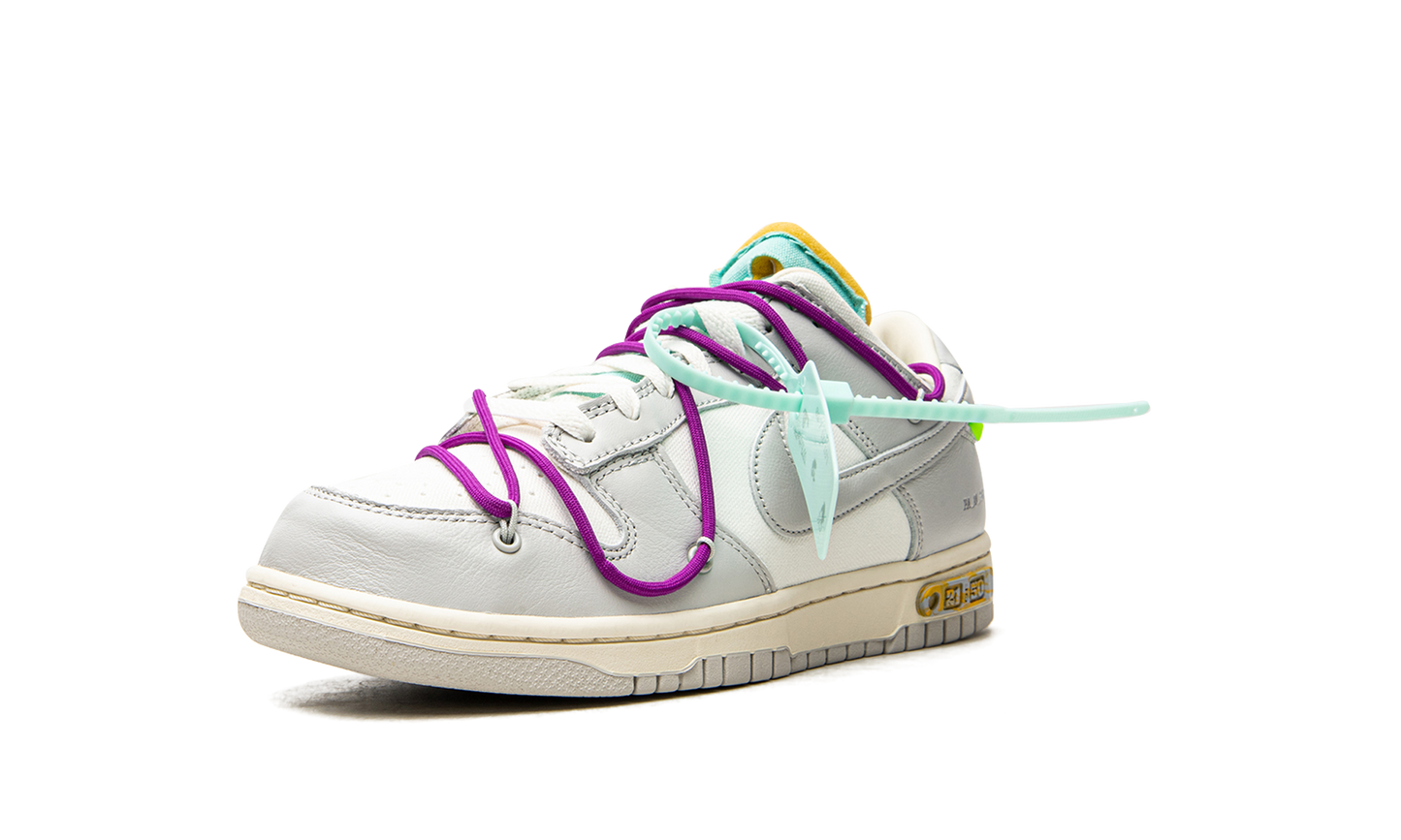 Dunk Low "Off-White - Lot 21" DM1602 100