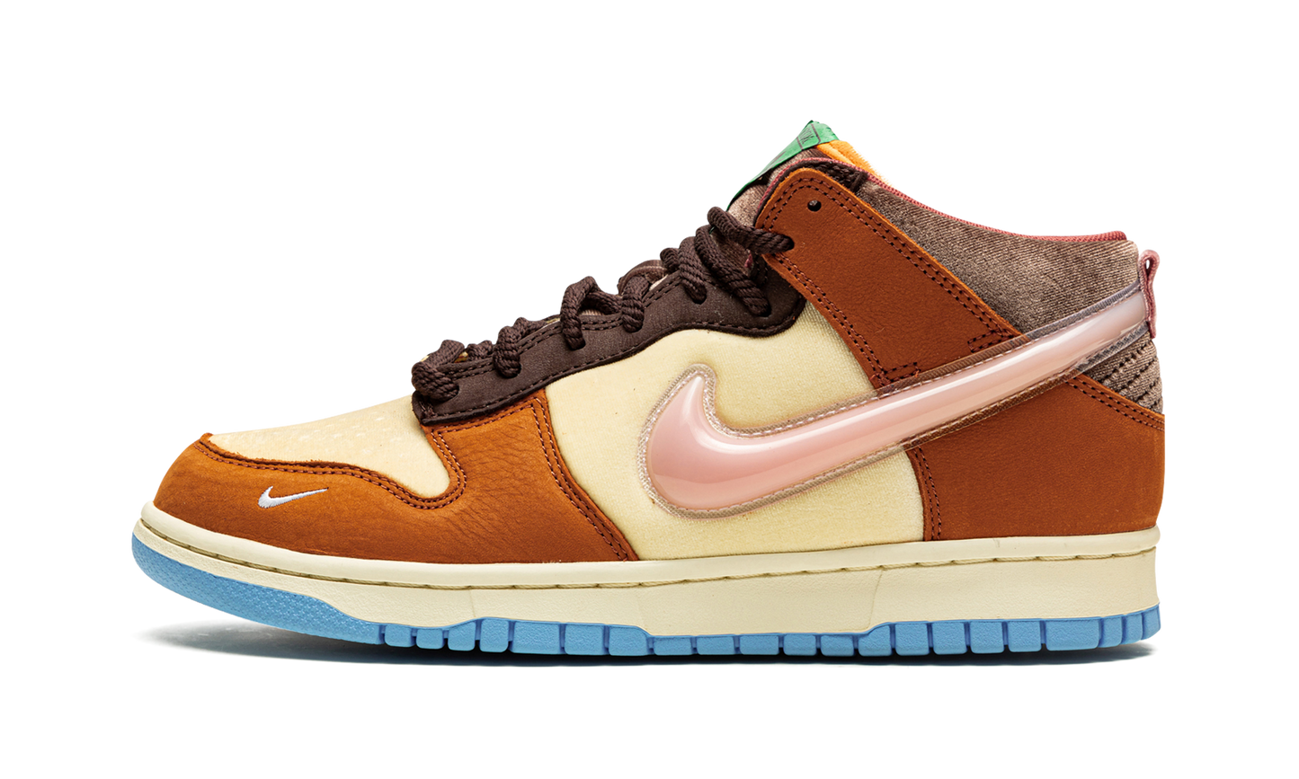 Dunk Mid "Social Status - Chocolate Milk" DJ1173 700