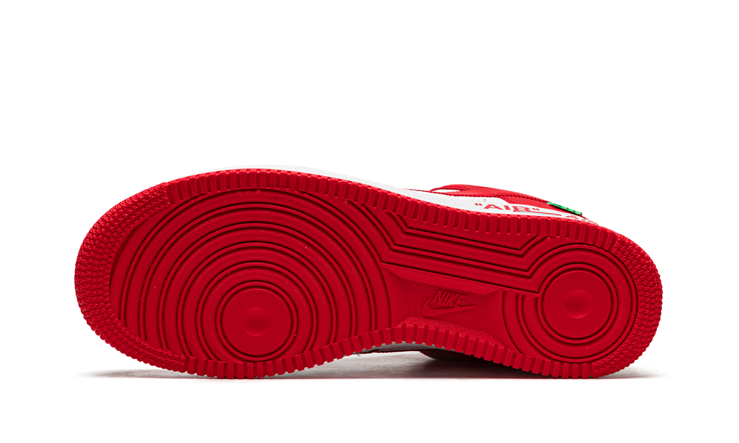 Louis Vuitton Air Force 1 Low "Virgil Abloh - White/Red" 1A9VA9