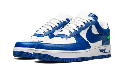 Louis Vuitton Air Force 1 Low "Virgil Abloh - White/Blue" 1A9VAO