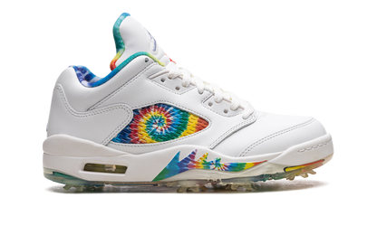 Air Jordan 5 Low Golf "Peace, Love, and Golf" CW4205 100