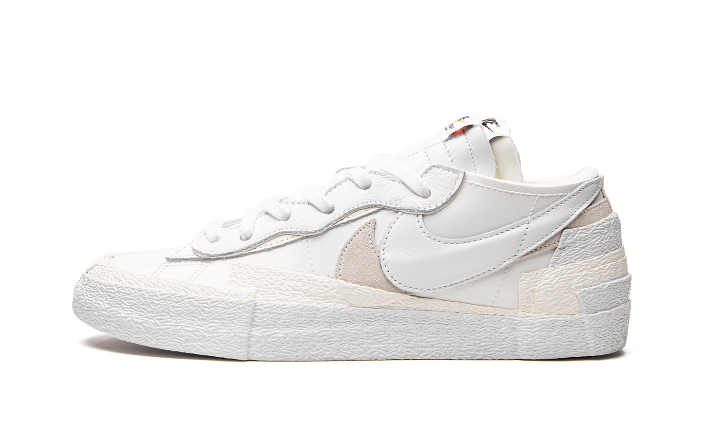 Blazer Low "Sacai - White Patent Leather" DM6443 100