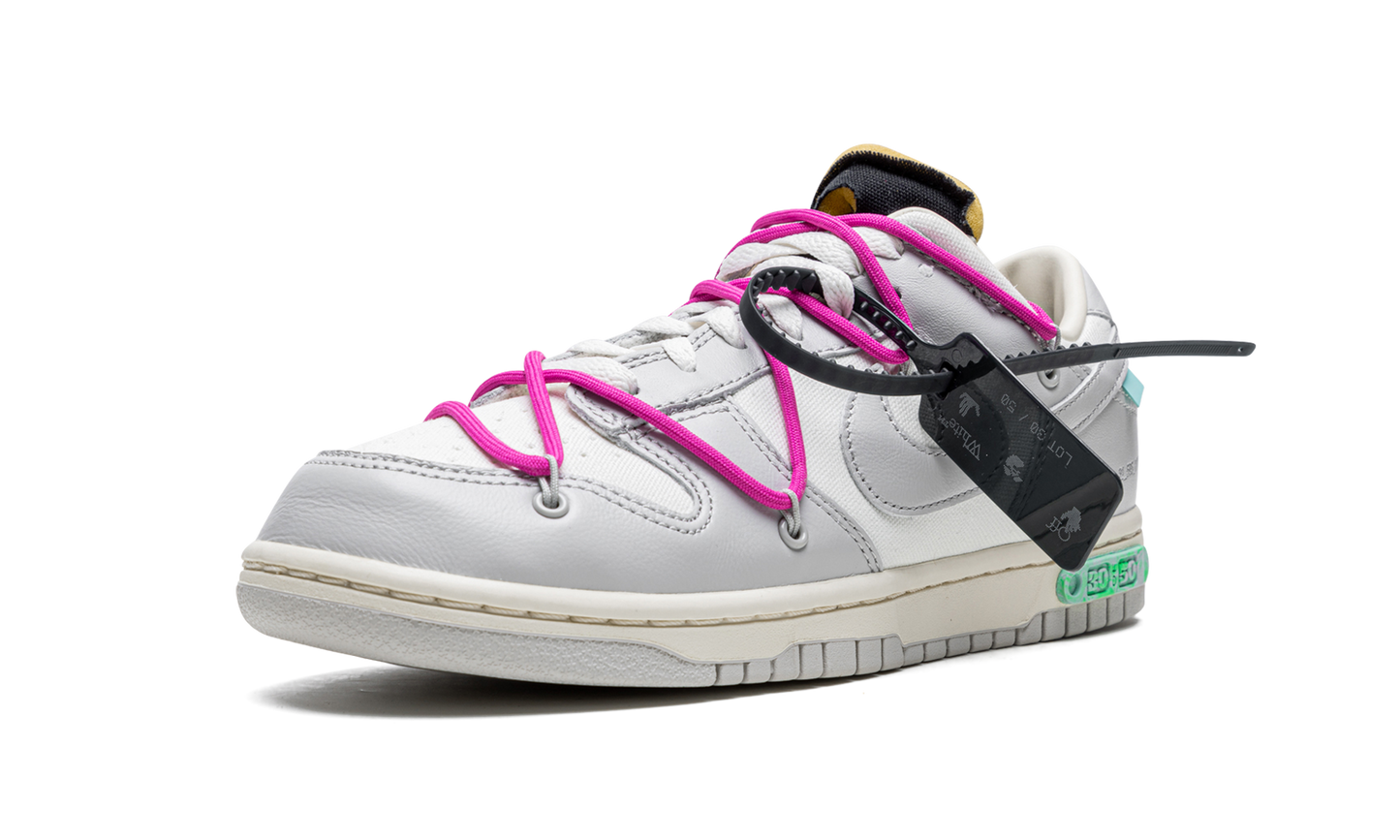 Dunk Low "Off-White - Lot 30" DM1602 122