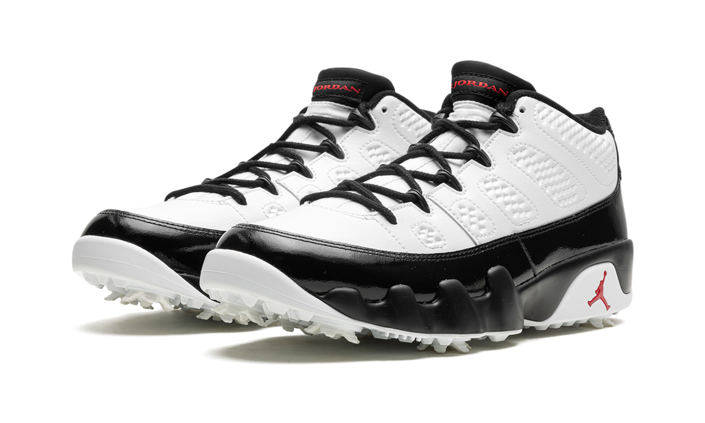 Air Jordan 9 Golf "White Black" FJ5934 100
